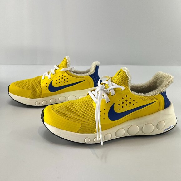 Nike Cruzrone Speed Yellow / Game Royal NIB Running Shoes - Picture 8 of 14